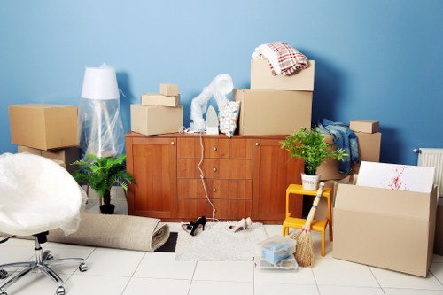 Experienced Man and Van team handling a move in Kennington