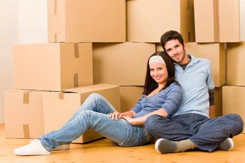 Packing and handling items for storage during a move
