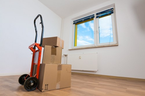 Secure storage facility with climate-controlled units.