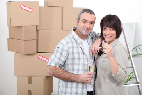 Secure storage facilities provided by Man and Van Kennington
